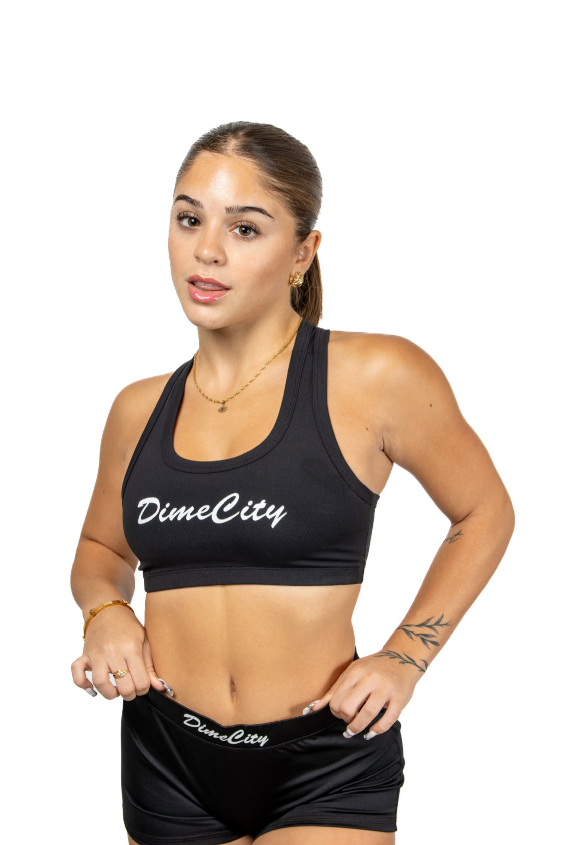 Woman's Luxury Sports Bra by Dime City Apparel