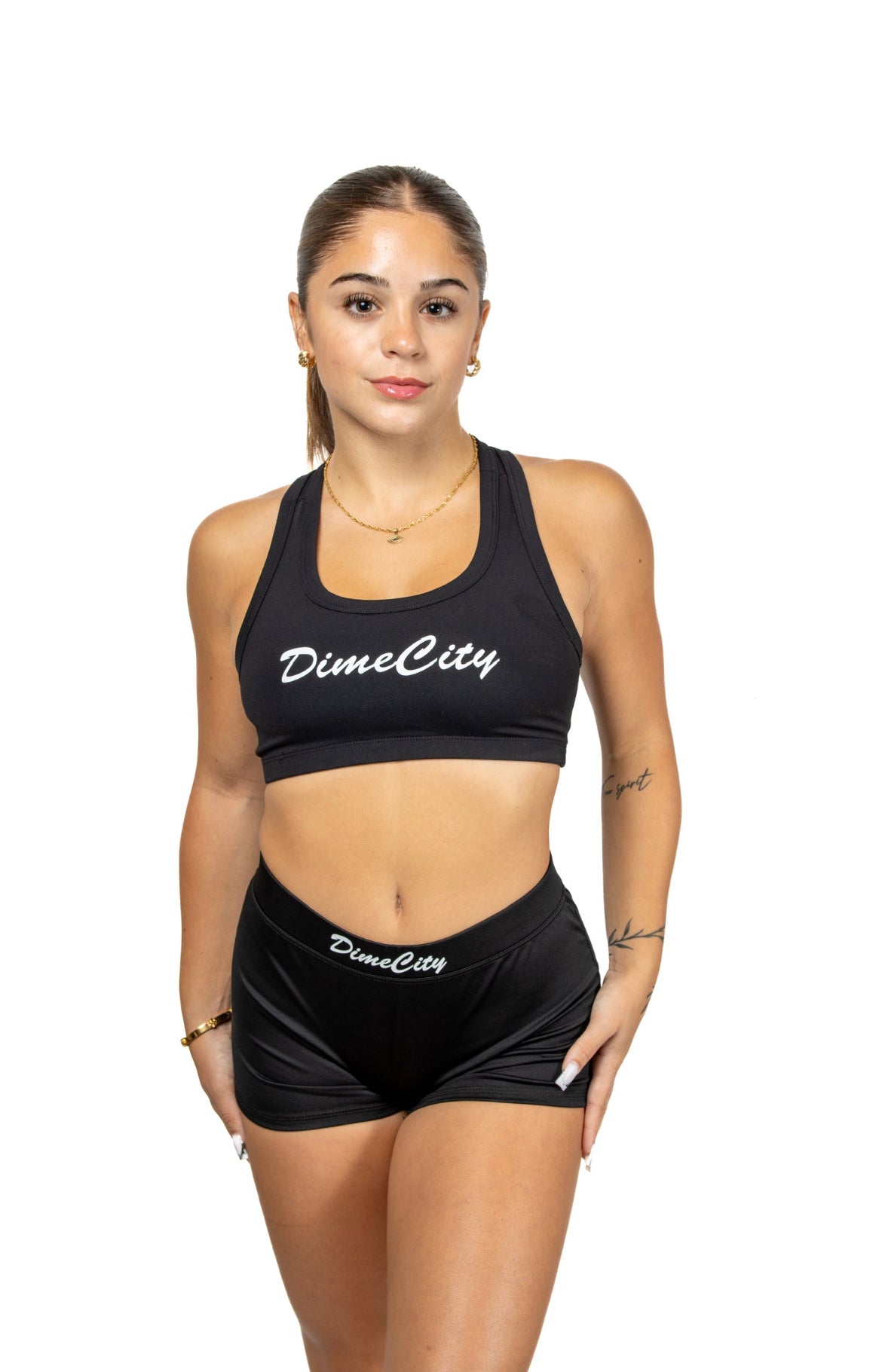 Dime City Women's Luxury Sports Bra