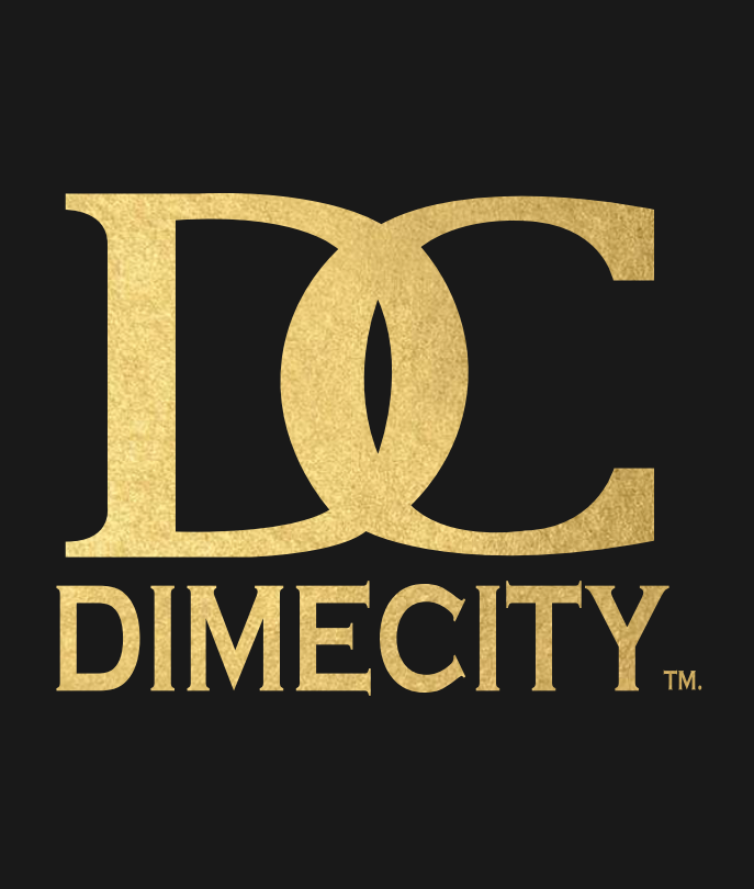 Dime City Luxury Women's Short-Sleeve T-shirt With Logo
